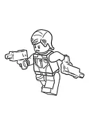 Lego Star wars kleurplaat 8